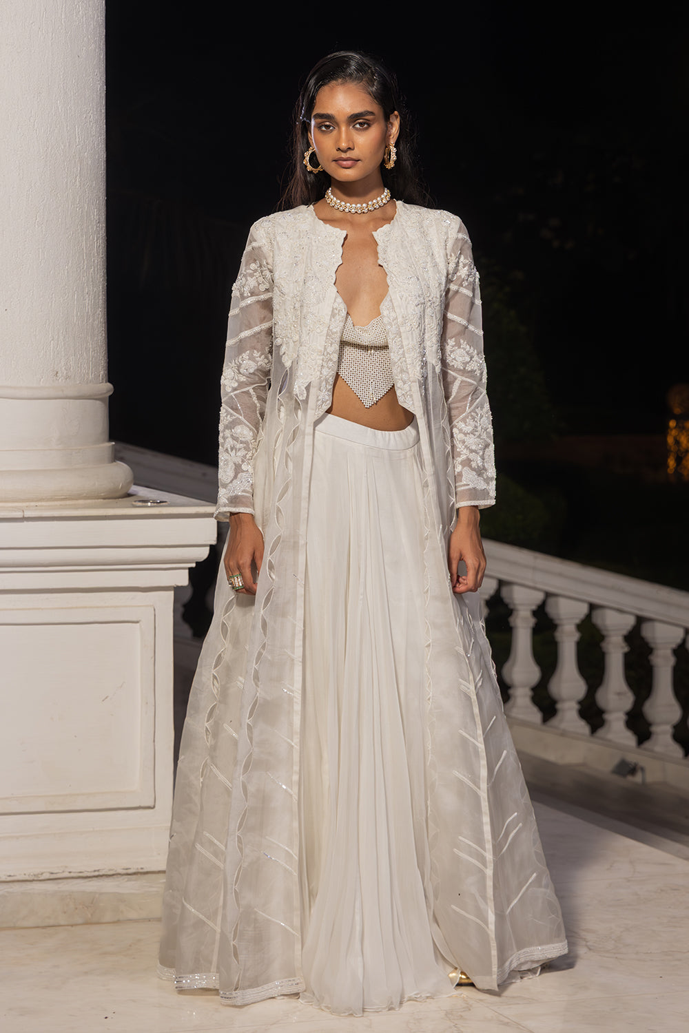 Fusion Lehenga Set