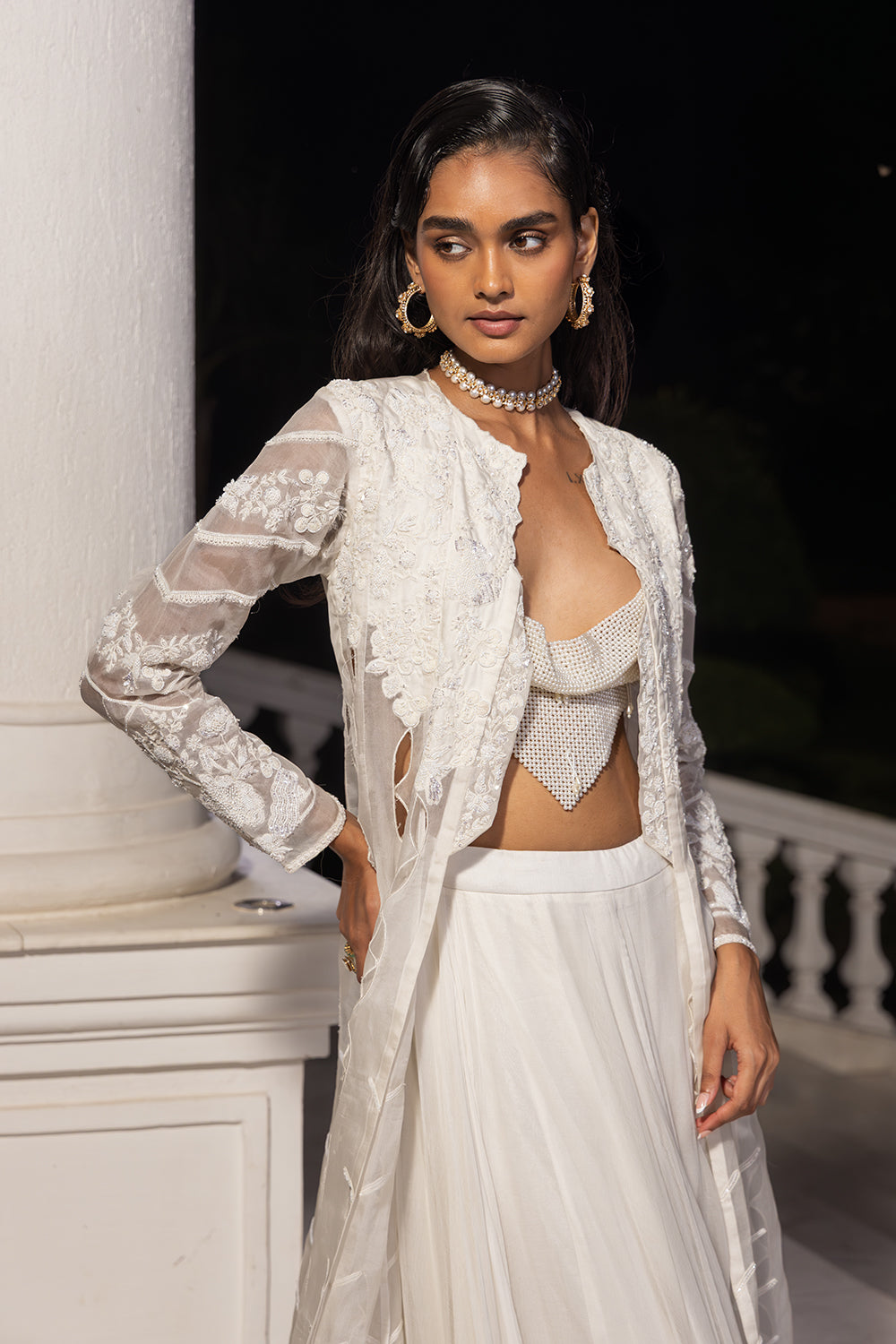 Fusion Lehenga Set