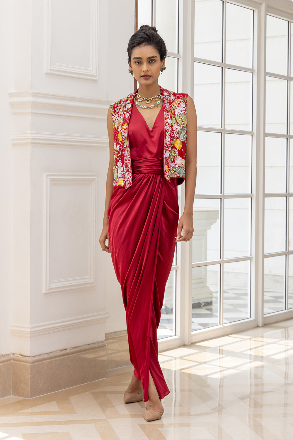 Fusion Saree Set