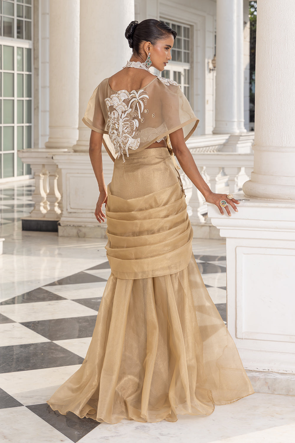 Indo Western Lehenga Set