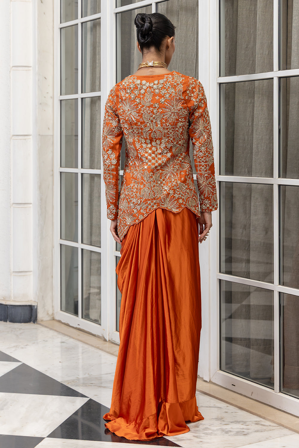 Jacket Gown Set