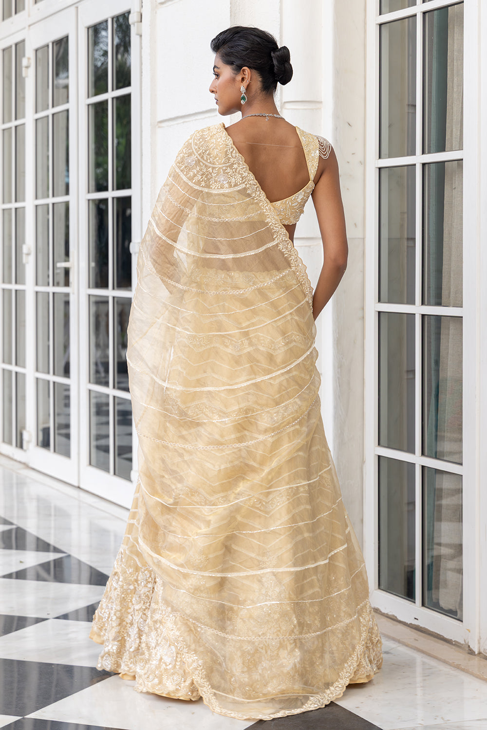 Nude Lehenga Set