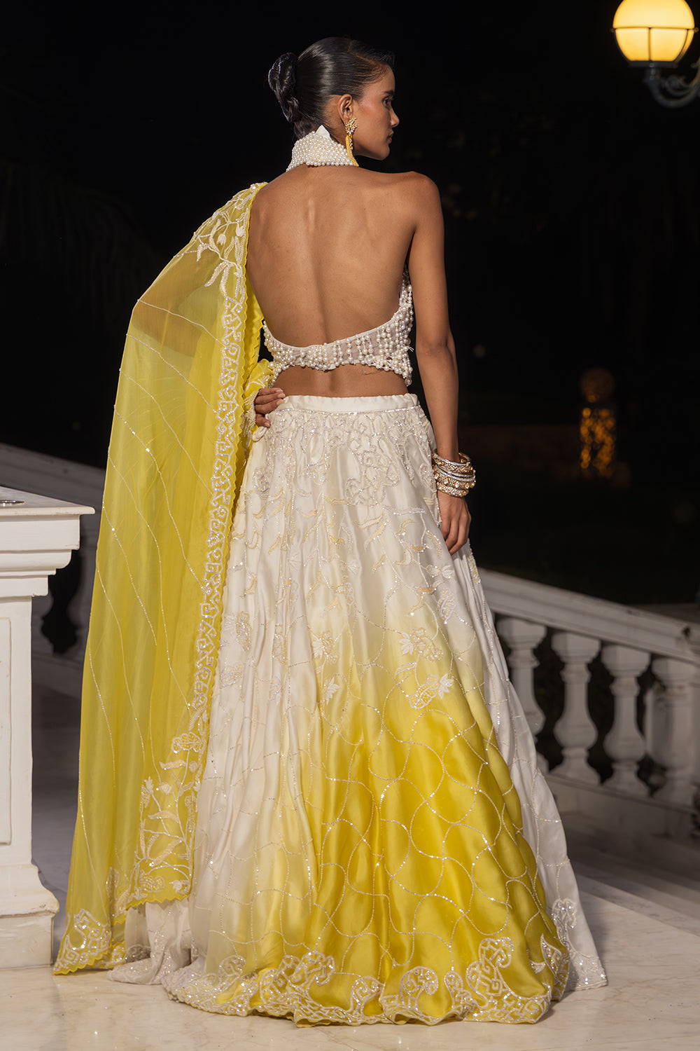 Ombre Lehenga Set
