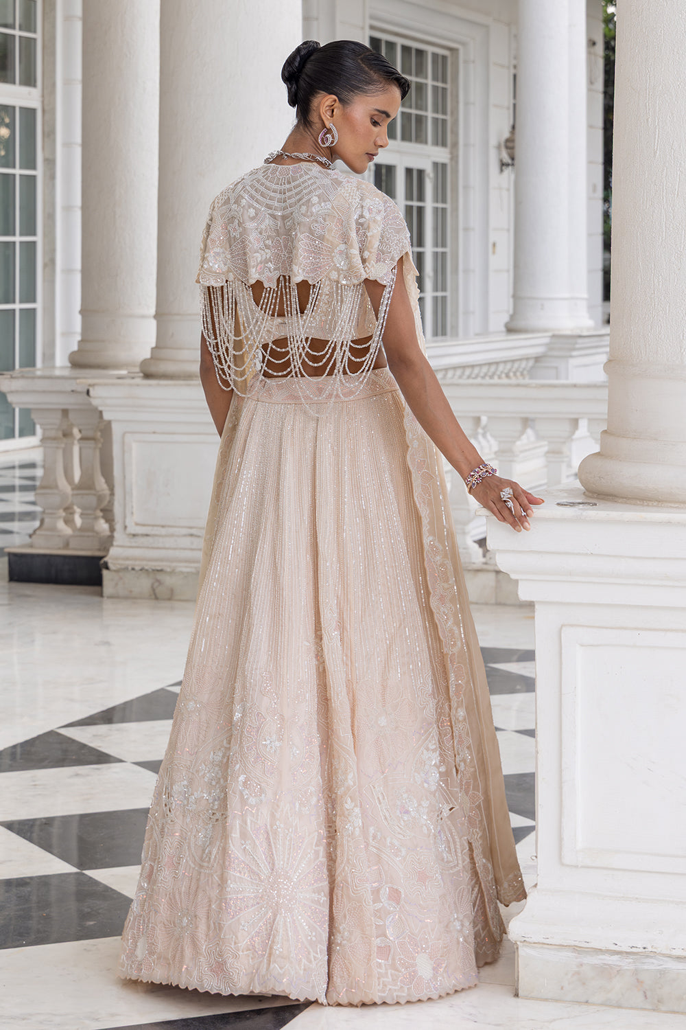 White Lehenga Set